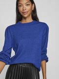 VILA HIGH NECK KNITTED PULLOVER, Mazarine Blue, highres - 14084179_MazarineBlue_1070203_007.jpg