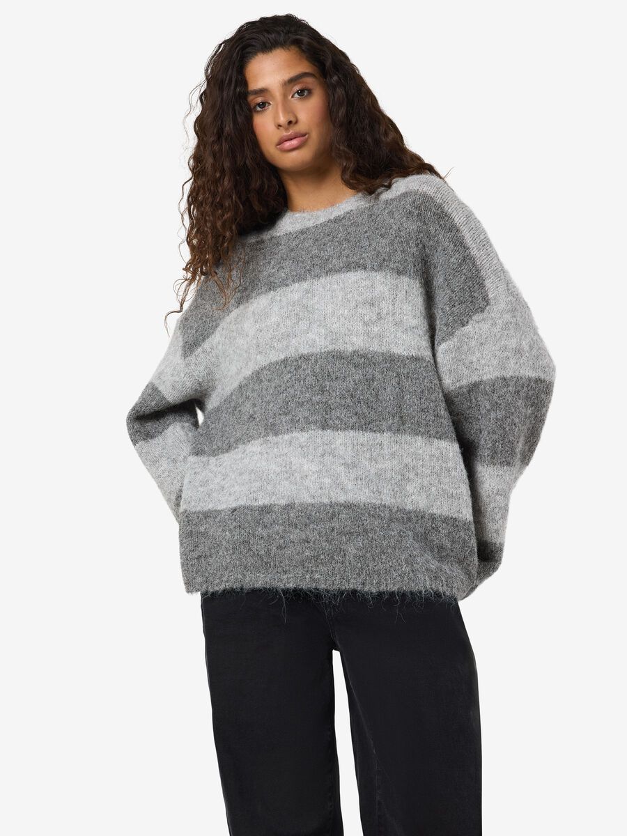 Carousel image - NMSUTTON PULL, Light Grey Melange | 5