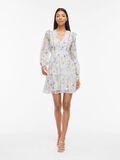 Product image thumbnail - LONG-SLEEVED SHORT DRESS, Cloud Dancer | 1