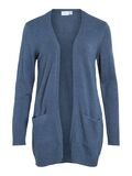 VILA VIRIL BASIC KNITTED CARDIGAN, Vintage Indigo, highres - 14044041_VintageIndigo_958891_001.jpg