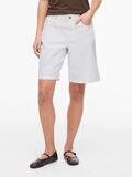 Product image thumbnail - VINUS - TAILLE MI-HAUTE BERMUDA, White Denim | 1