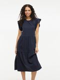 VILA SHORT SLEEVE MIDI DRESS, Total Eclipse, highres - 14087542_TotalEclipse_003.jpg