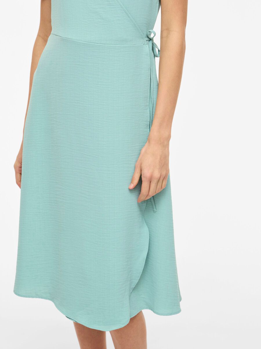 Carousel image - VILOVIE KORTERMET OMSLAGSKJOLE, Blue Surf | 5