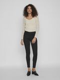 Vila HIGH WAIST SKINNY FIT JEANS, Black, highres - 14058242_Black_005.jpg