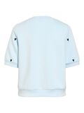 Product image thumbnail - VISIF ROUND NECK SHORT SLEEVED SWEATSHIRT, Nantucket Breeze | 6