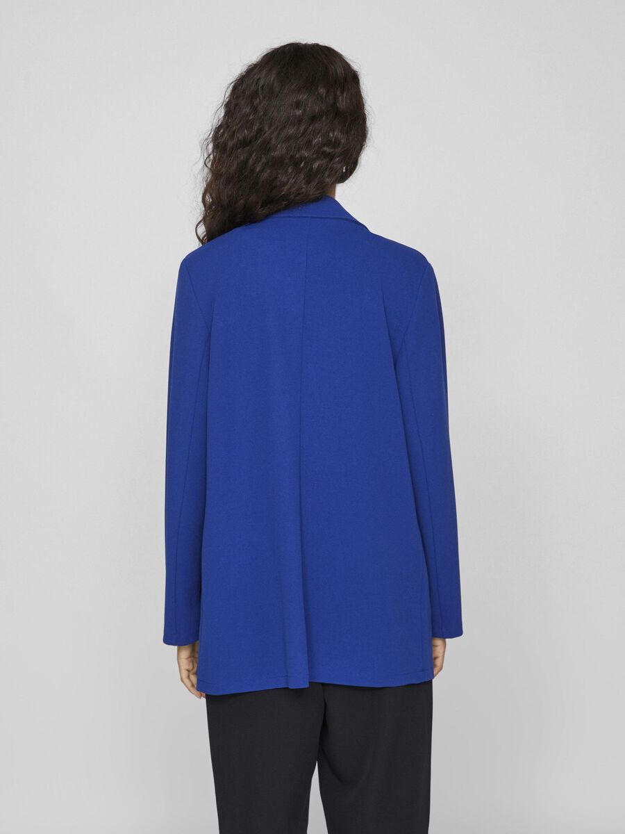 VILA ZWEIREIHIGER BLAZER, Mazarine Blue, highres - 14105666_MazarineBlue_004.jpg