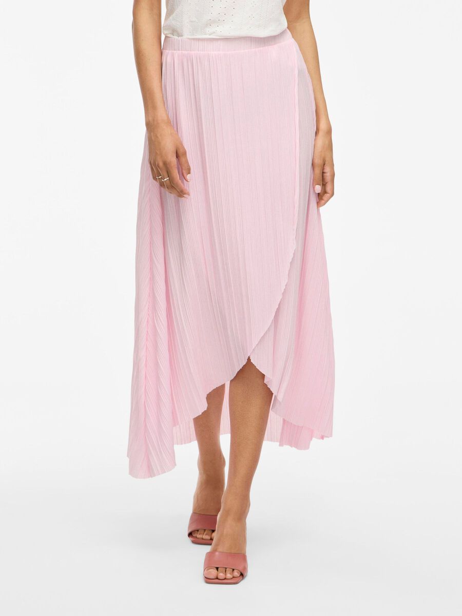 VILA VIPLIS HIGH WAIST MAXI SKIRT, Cherry Blossom, highres - 14109715_CherryBlossom_003.jpg