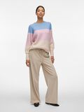 VILA COL ROND PULL EN MAILLE, Blissful Blue, highres - 14106706_BlissfulBlue_1182004_005.jpg