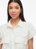 VILA VILYVA SHORT SLEEVED SHIRT, Snow White, highres - 14109055_SnowWhite_006.jpg