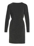 VILA V-NECK SHORT DRESS, Black Beauty, highres - 14100741_BlackBeauty_1136750_002.jpg