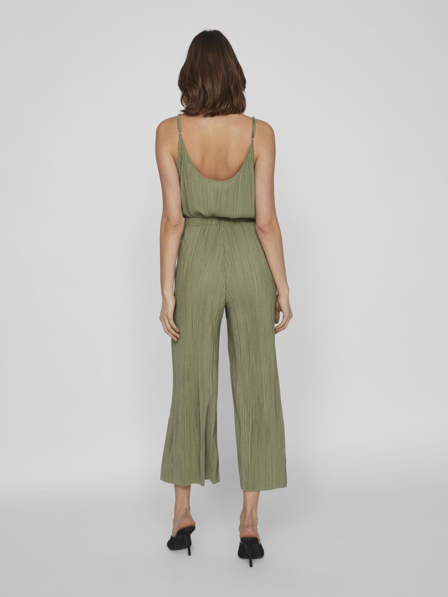 VILA HIGH-WAIST CULOTTE BROEK, Oil Green, highres - 14096324_OilGreen_004.jpg