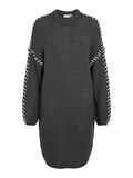 VILA VICHOCA LÅNG ÄRM STICKAD KLÄNNING, Dark Grey, highres - 14101301_DarkGrey_1161790_001.jpg