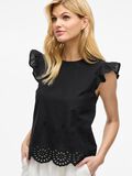 VILA VIHORTENSA RICAMATI TOP CON MANICHE AD ALETTA, Black Beauty, highres - 14106908_BlackBeauty_007.jpg