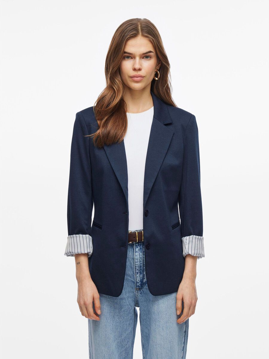 VILA JERSEY BLAZER, Navy Blazer, highres - 14109499_NavyBlazer_1208990_003.jpg