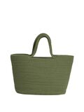 Vila COTTON SHOPPER BAG, Oil Green, highres - 14094621_OilGreen_001.jpg