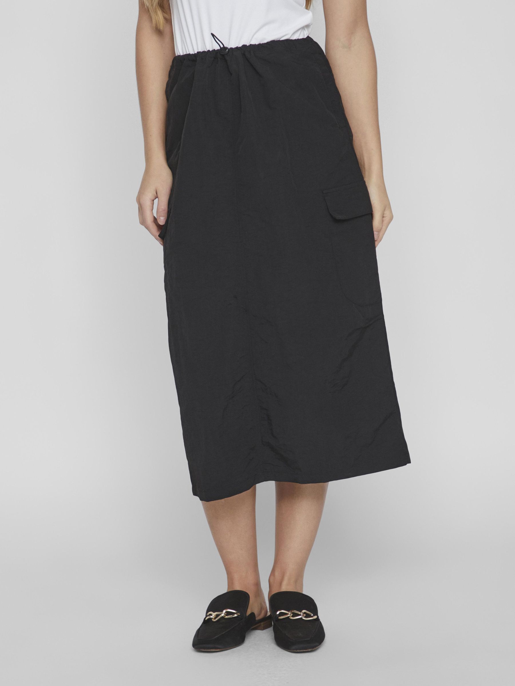Midi skirt with sales two slits