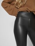 Vila COATED HIGH-WAIST LEGGINGS, Black, highres - 14074751_Black_006.jpg