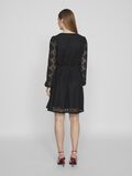 VILA TIE WAIST LONG SLEEVED DRESS, Black Beauty, highres - 14095039_BlackBeauty_004.jpg