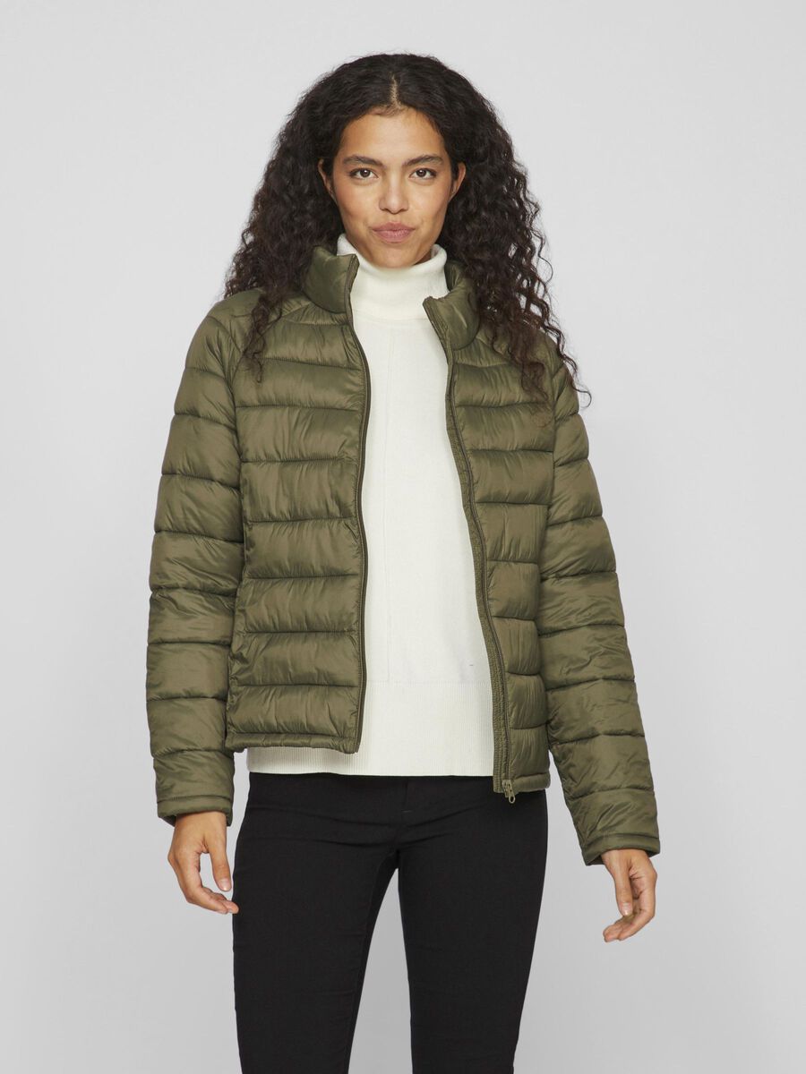 VILA QUILTED JACKET, Dusty Olive, highres - 14094318_DustyOlive_003.jpg