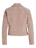 Vila SUEDE BIKER JACKET, Café au Lait, highres - 14088772_CafAuLait_002.jpg