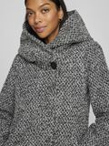 VILA HOODED COAT, Light Grey Melange, highres - 14103256_LightGreyMelange_006.jpg