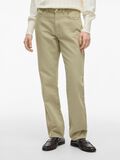 VILA VIALICE DE CINTURA REGULAR JEANS STRAIGHT FIT, Sage, highres - 14104625_Sage_003.jpg