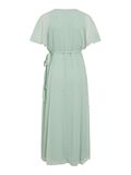 VILA SHORT SLEEVED MAXI WRAP DRESS, Silt Green, highres - 14107677_SiltGreen_002.jpg