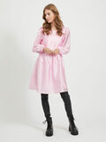 Vila SHINY PUFF SLEEVED MINI DRESS, Begonia Pink, highres - 14059426_BegoniaPink_005.jpg