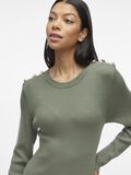 VILA LONG SLEEVED MAXI DRESS, Laurel Wreath, highres - 14107489_LaurelWreath_007.jpg