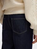 VILA MID-WAIST STRAIGHT FIT JEANS, Dark Medium Blue Denim, highres - 14107756_DarkMediumBlueDenim_008.jpg