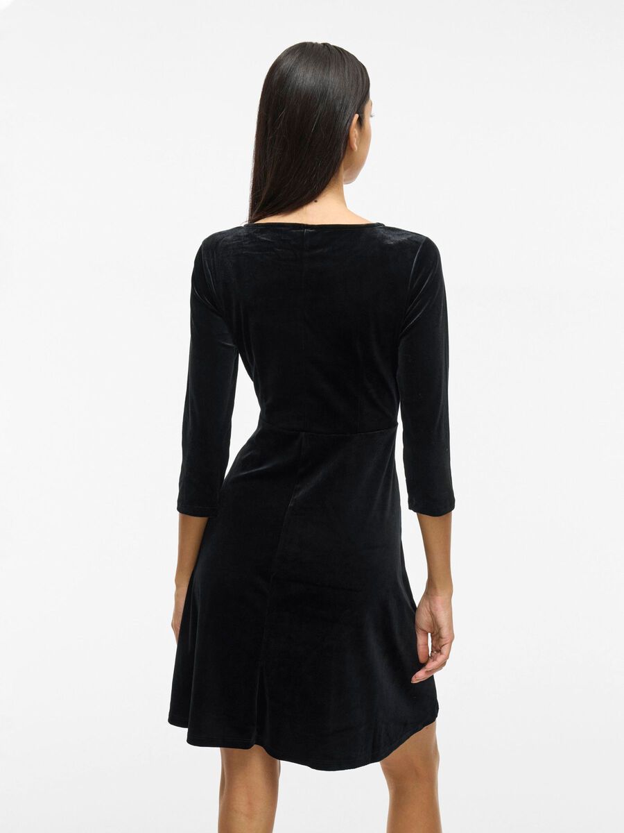 VILA SHORT DRESS, Black, highres - 14083328_Black_004.jpg