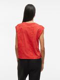 VILA ROUND NECK SLEEVELESS TOP, Aurora Red, highres - 14104240_AuroraRed_004.jpg