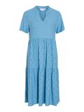 VILA SHORT SLEEVED MIDI DRESS, Blissful Blue, highres - 14109847_BlissfulBlue_001.jpg
