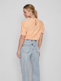Vila EMBROIDERED SHORT SLEEVED TOP, Apricot Wash, highres - 14070251_ApricotWash_004.jpg