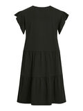 VILA VISUMMER MANGAS JAPONESAS VESTIDO MINI, Black, highres - 14059946_Black_002.jpg