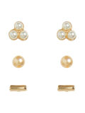 VILA 3ER-PACK OHRRINGE, Gold Colour, highres - 14059612_GoldColour_001.jpg