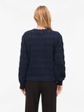 Product image thumbnail - VILOWEN RUNDHALS STRICKJACKE, Navy Blazer | 2