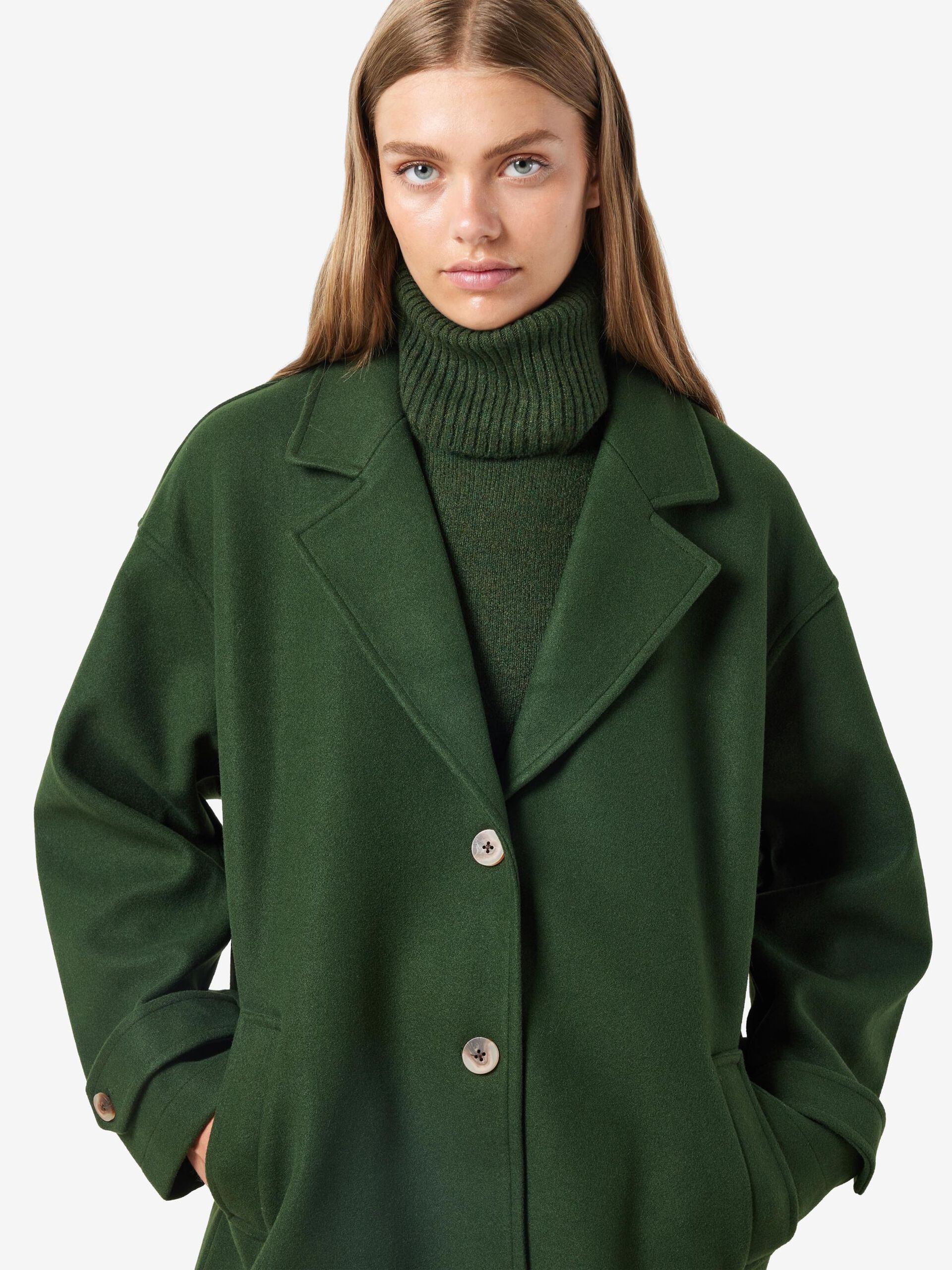 Carousel image - SHORT JACKET, Kombu Green | 3