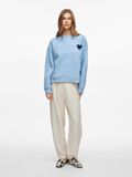 VILA LONG SLEEVED SWEATSHIRT, Blissful Blue, highres - 14107419_BlissfulBlue_1188815_005.jpg