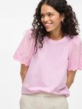 VILA VICELIANA ROUND NECK SHORT SLEEVED TOP, Winsome Orchid, highres - 14106095_WinsomeOrchid_007.jpg