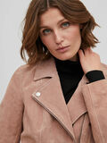 Vila SUEDE BIKER JACKET, Café au Lait, highres - 14088772_CafAuLait_006.jpg