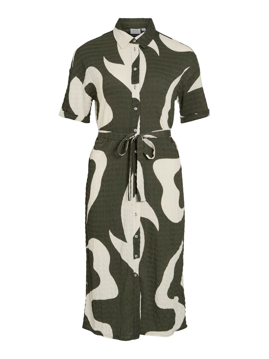 VILA VIZEYA MIDI SHIRT DRESS, Deep Depths, highres - 14107001_DeepDepths_1185118_001.jpg