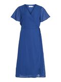VILA À MANCHES COURTES ROBE MI-LONGUE, True Blue, highres - 14099310_TrueBlue_001.jpg