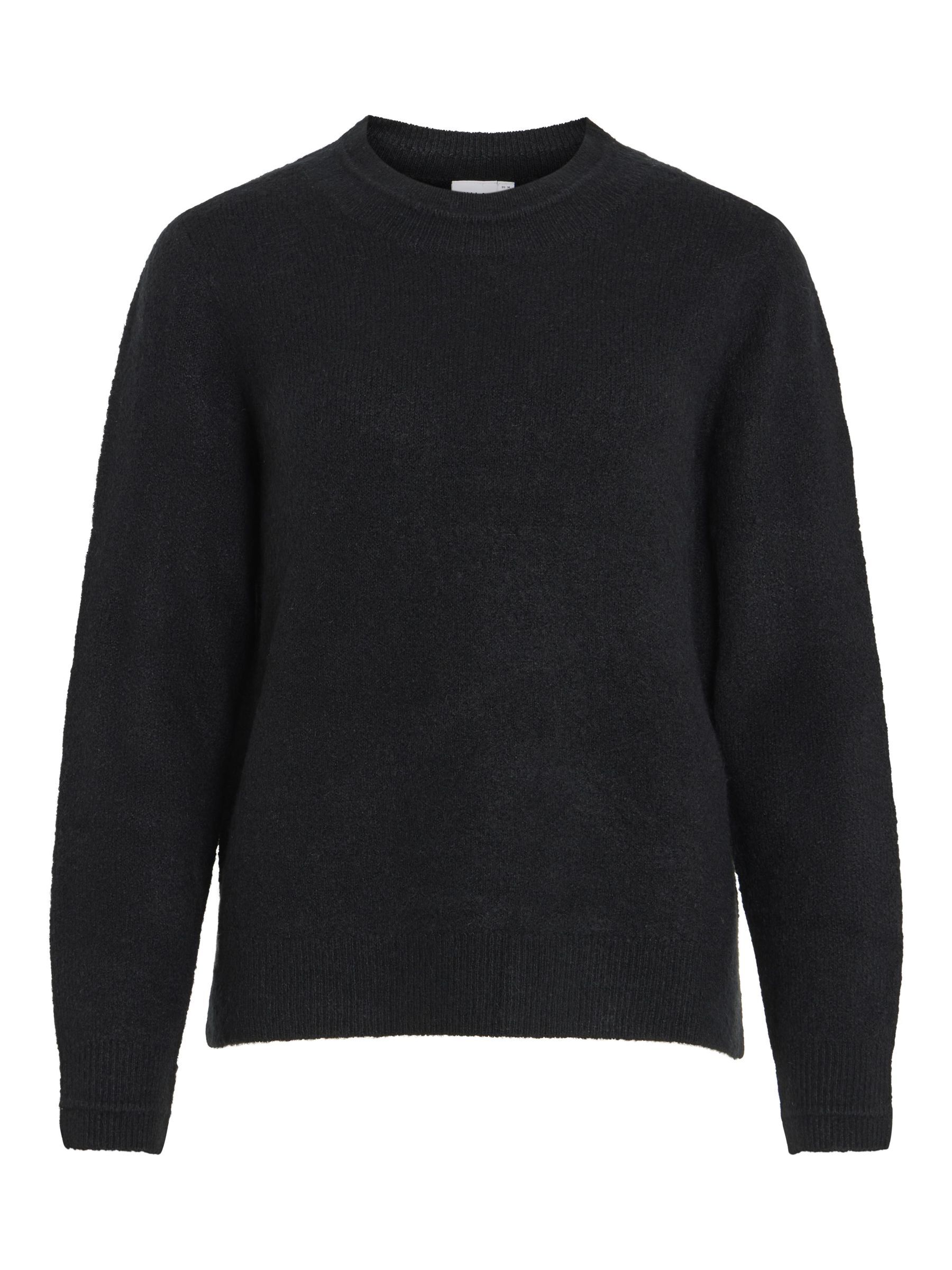 ennoy ROUND NECK PULLOVER きやすかっ (BLACK) M