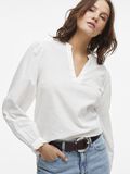 VILA V-HALS SHIRT MET LANGE MOUWEN, Cloud Dancer, highres - 14105205_CloudDancer_006.jpg