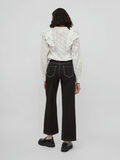 Vila HØJTALJET WIDE FIT JEANS, Black, highres - 14081205_Black_999961_004.jpg