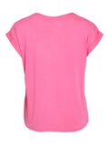 VILA VIELLETTE SHORT SLEEVED TOP, Sangria Sunset, highres - 14059563_SangriaSunset_002.jpg