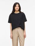 Product image thumbnail - VIVORA COL ROND T-SHIRT OVERSIZE, Black | 1