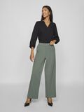 VILA VIVARONE HIGH WAIST WIDE LEG BROEK, Duck Green, highres - 14087407_DuckGreen_005.jpg