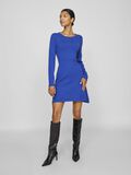 VILA STRIKKET KORT KJOLE, Mazarine Blue, highres - 14103191_MazarineBlue_005.jpg
